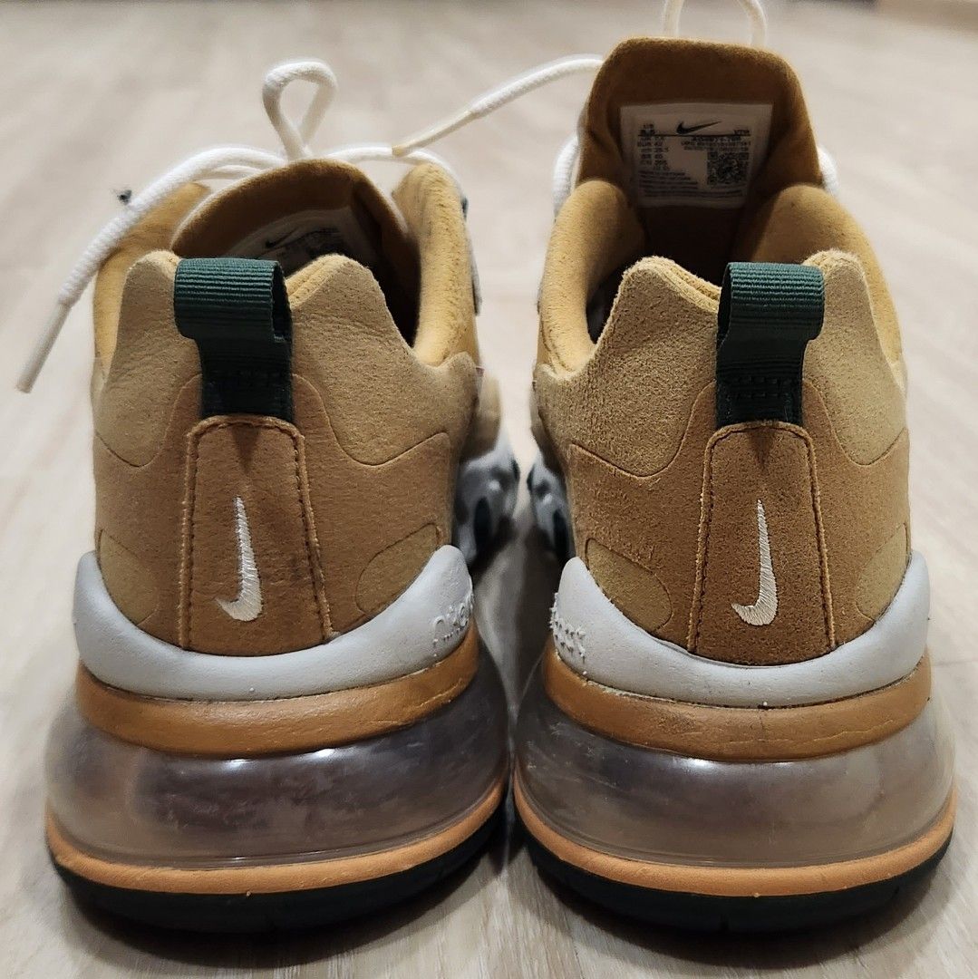 270 react top tan and green