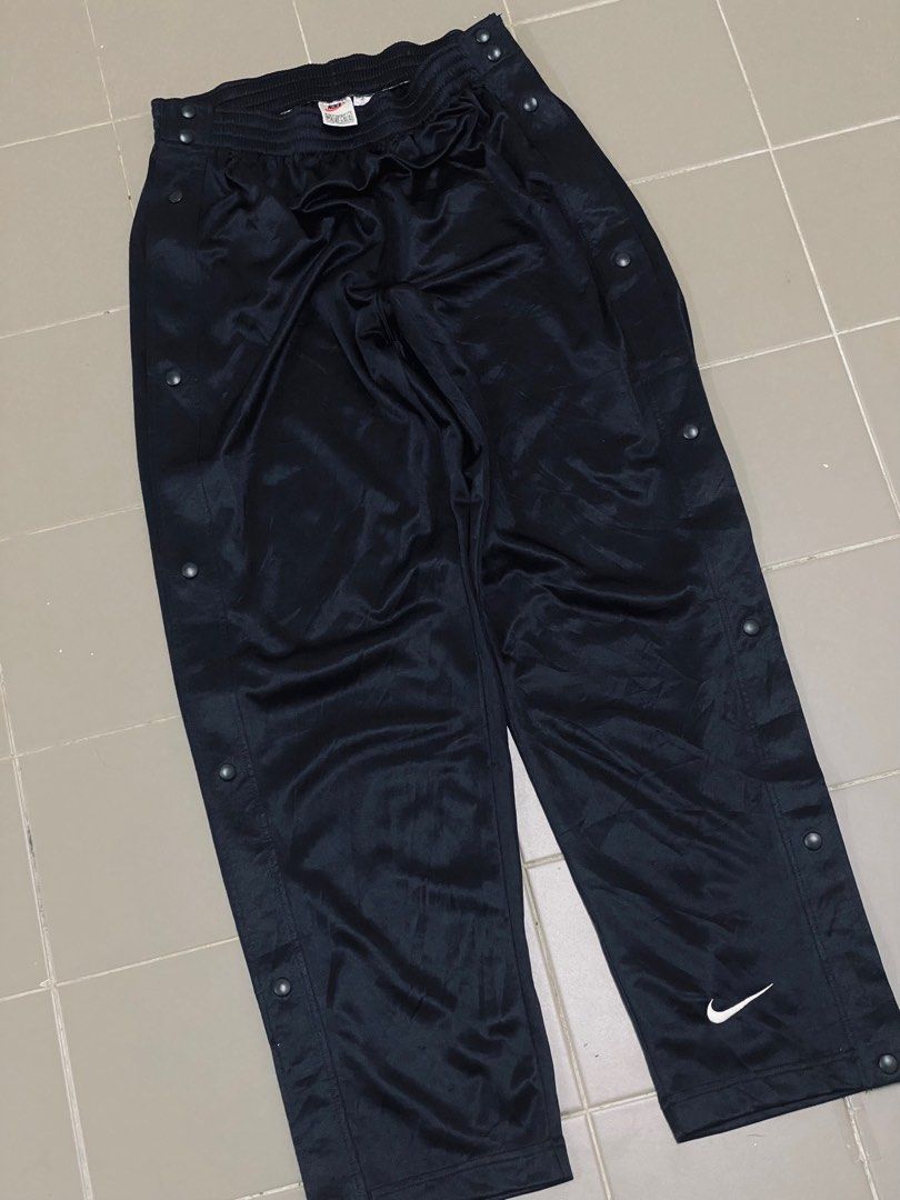 Nike side sales button pants