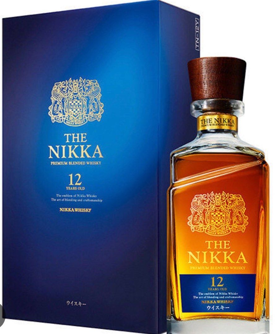 Nikka 12年日本威士忌（已停產）, 嘢食& 嘢飲, 酒精飲料- Carousell