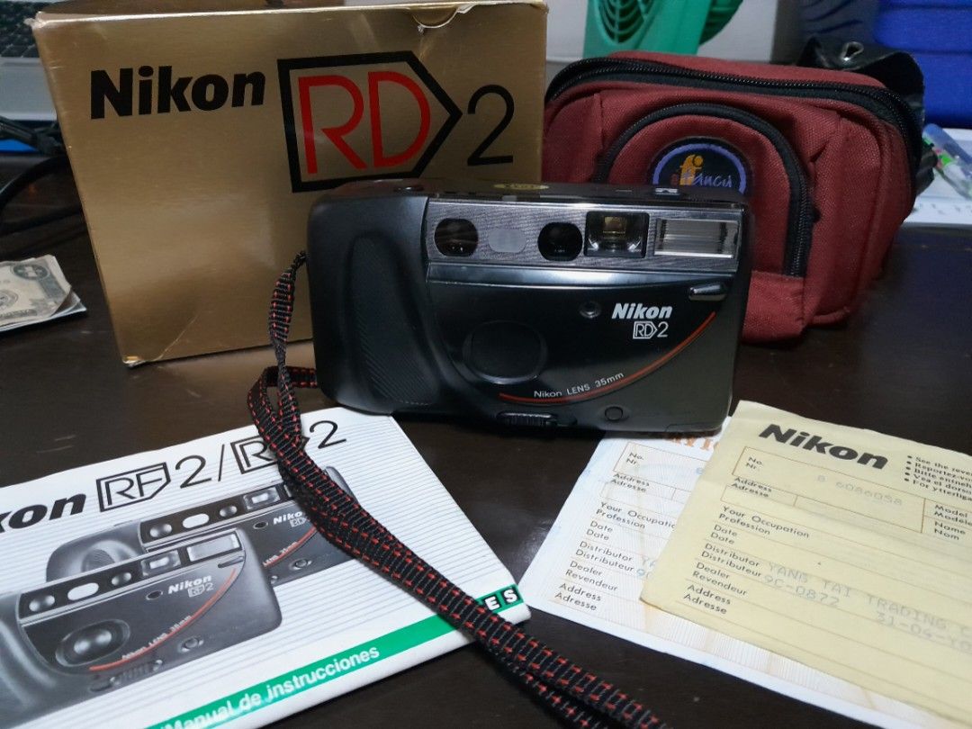 Nikon RD2 35mm film camera 1999, Photography, Cameras on Carousell