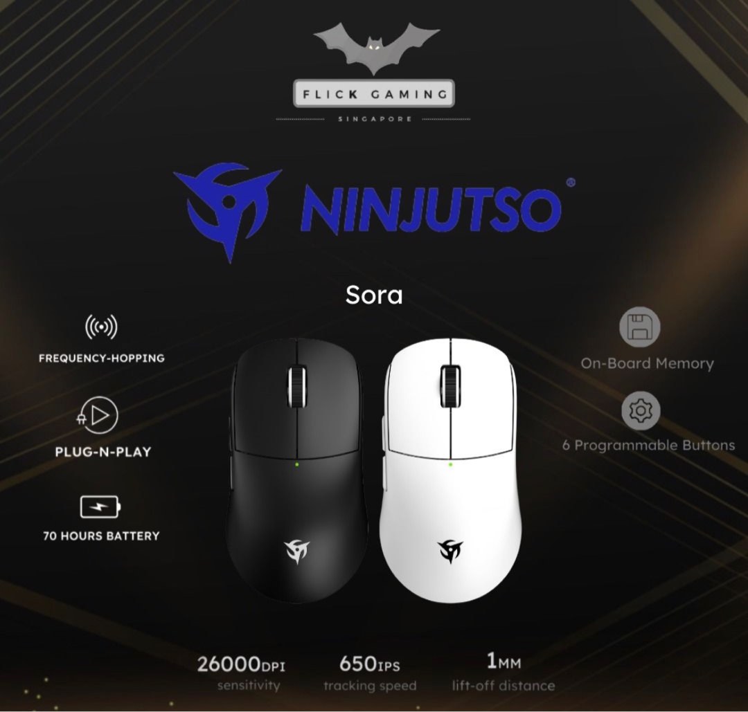 Ninjutso Sora Computers Tech Parts Accessories Mouse Mousepads ninjutso-sora-computers-tech-parts-accessories-mouse-mousepads