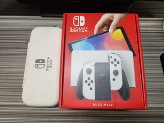 Nintendo Switch OLED +18 Games +Accessories