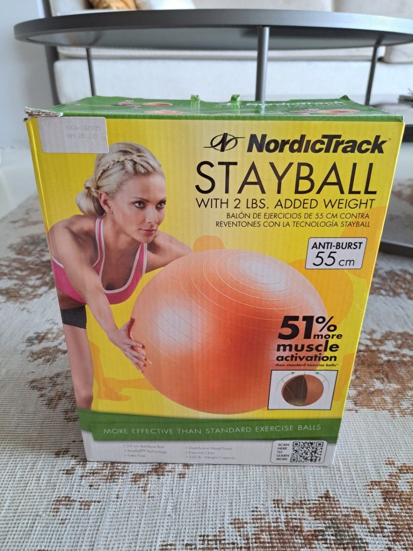Nordictrack exercise ball clearance
