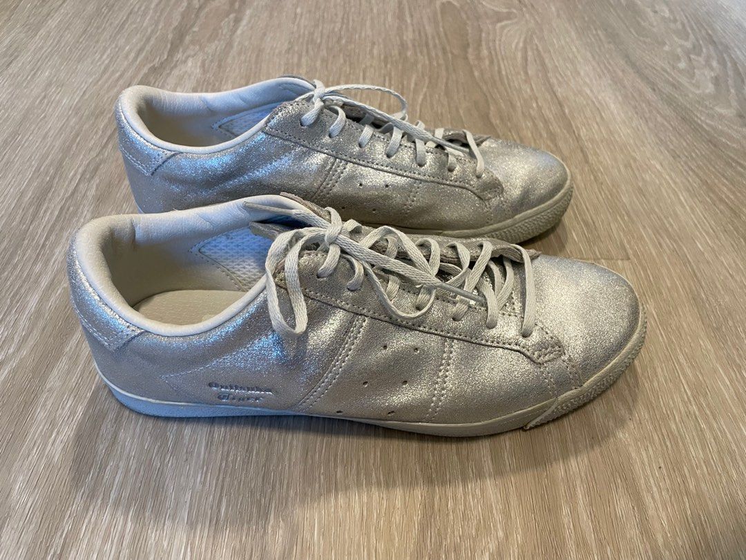 🌟🌟🌟 Onitsuka Tiger Metallic Silver Sneakers Size EU39 US6 24.5