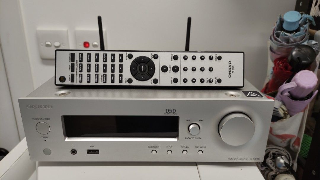 Onkyo R-N855 日版串流播放擴音機, 音響器材, Soundbar、揚聲器、藍牙 
