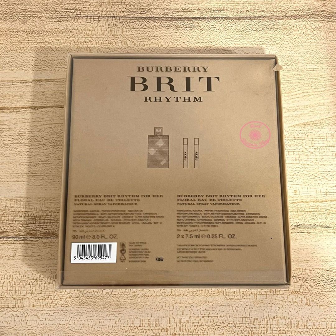 Original BURBERRY FLORAL Eau De Toilette Set Eau de Toilette