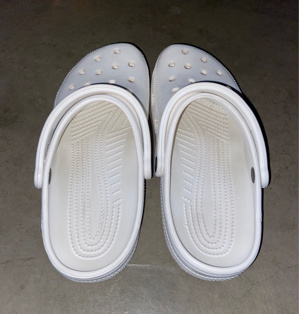 Original Crocs (White), Women's Fashion, Footwear, Sneakers on Carousell