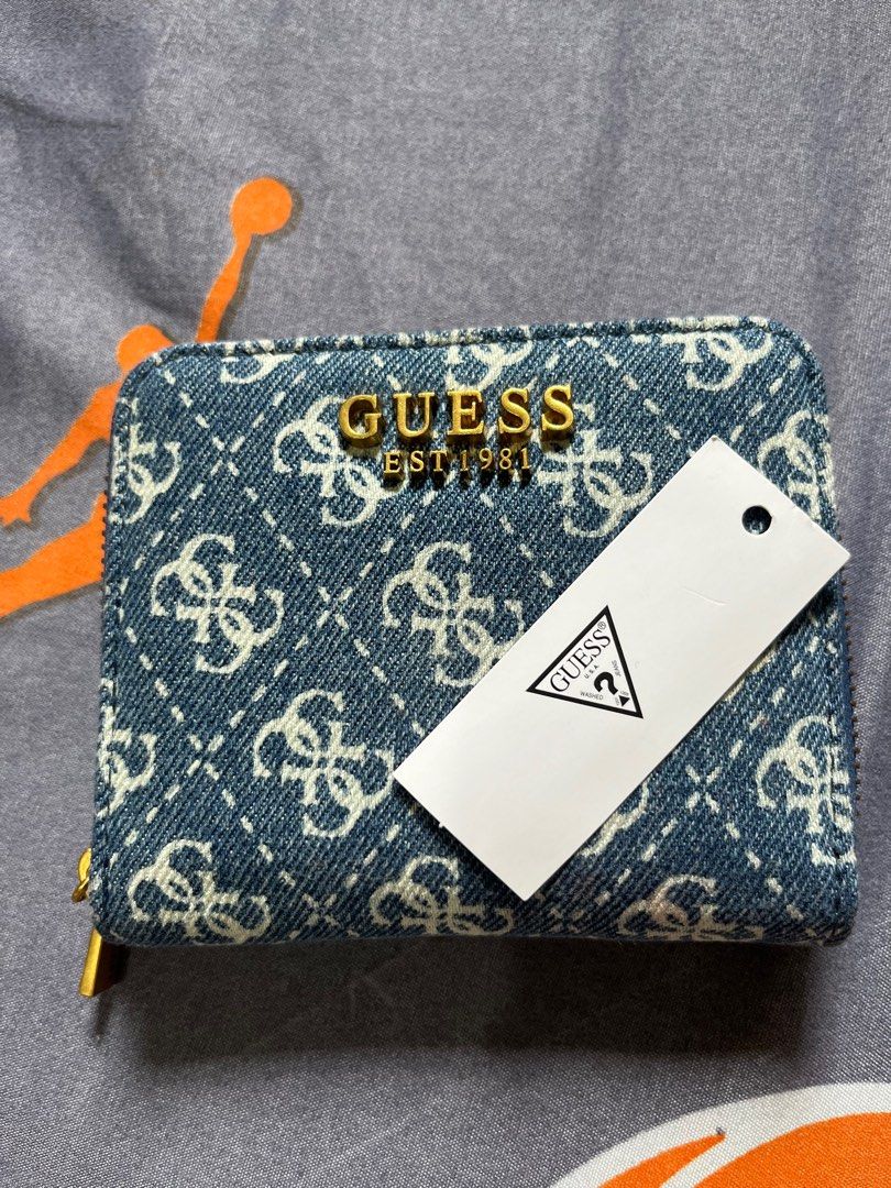 Original guess denim wallet almost new