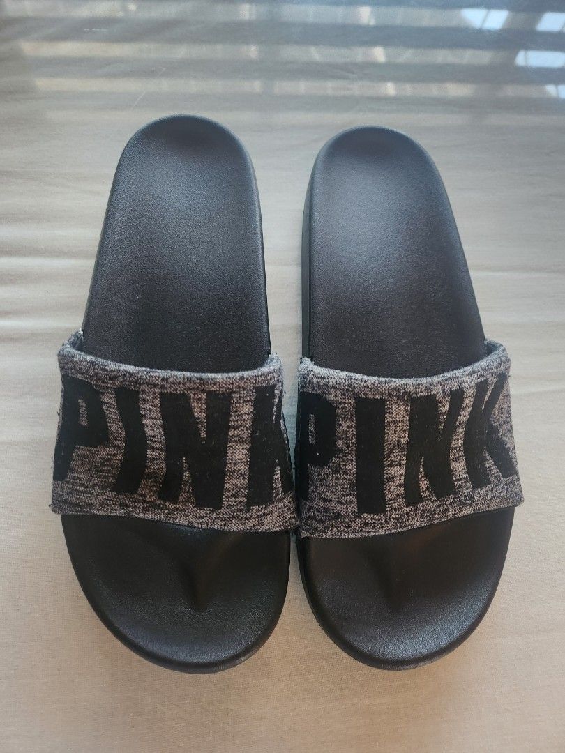 Victoria secret best sale pink glitter slides