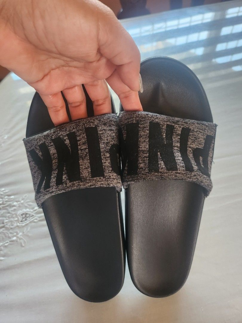 Victoria secret pink slides hotsell