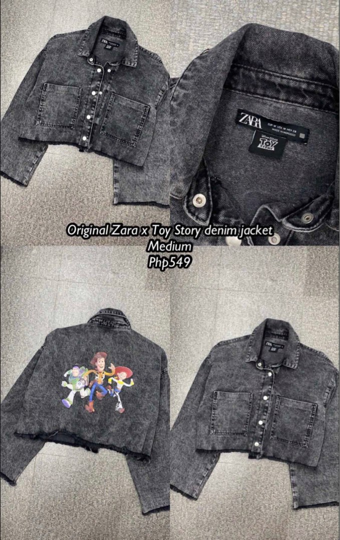 Original Zara x Toy story denim jacket on Carousell