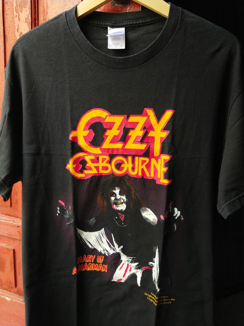 OZZY OSBOURNE VINTAGE TSHIRT - DIARY OF A MADMAN limited on Carousell