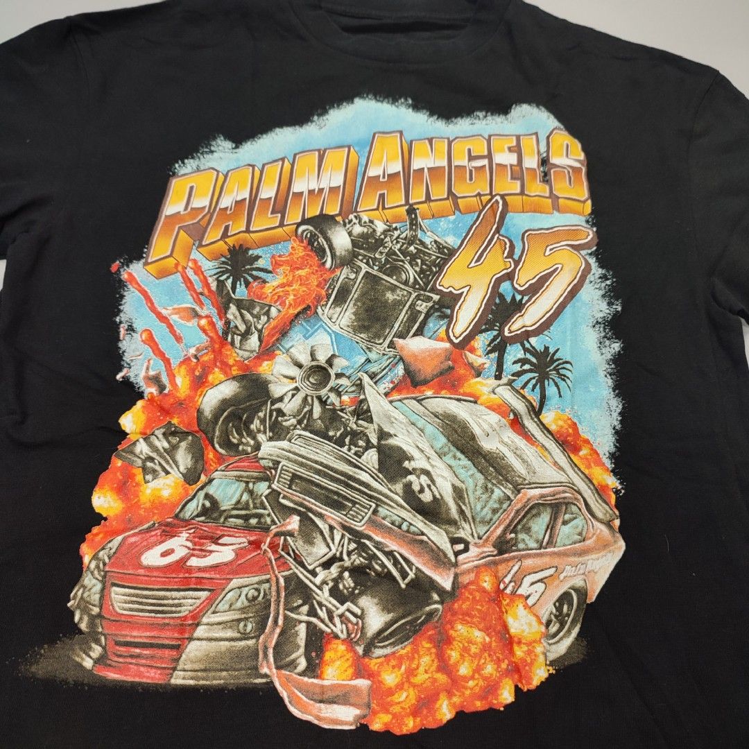 Palm angels car crash best sale tee