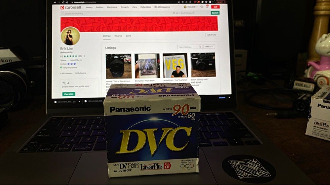 Panasonic Mini DV Tapes Pack, Photography, Video Cameras on Carousell