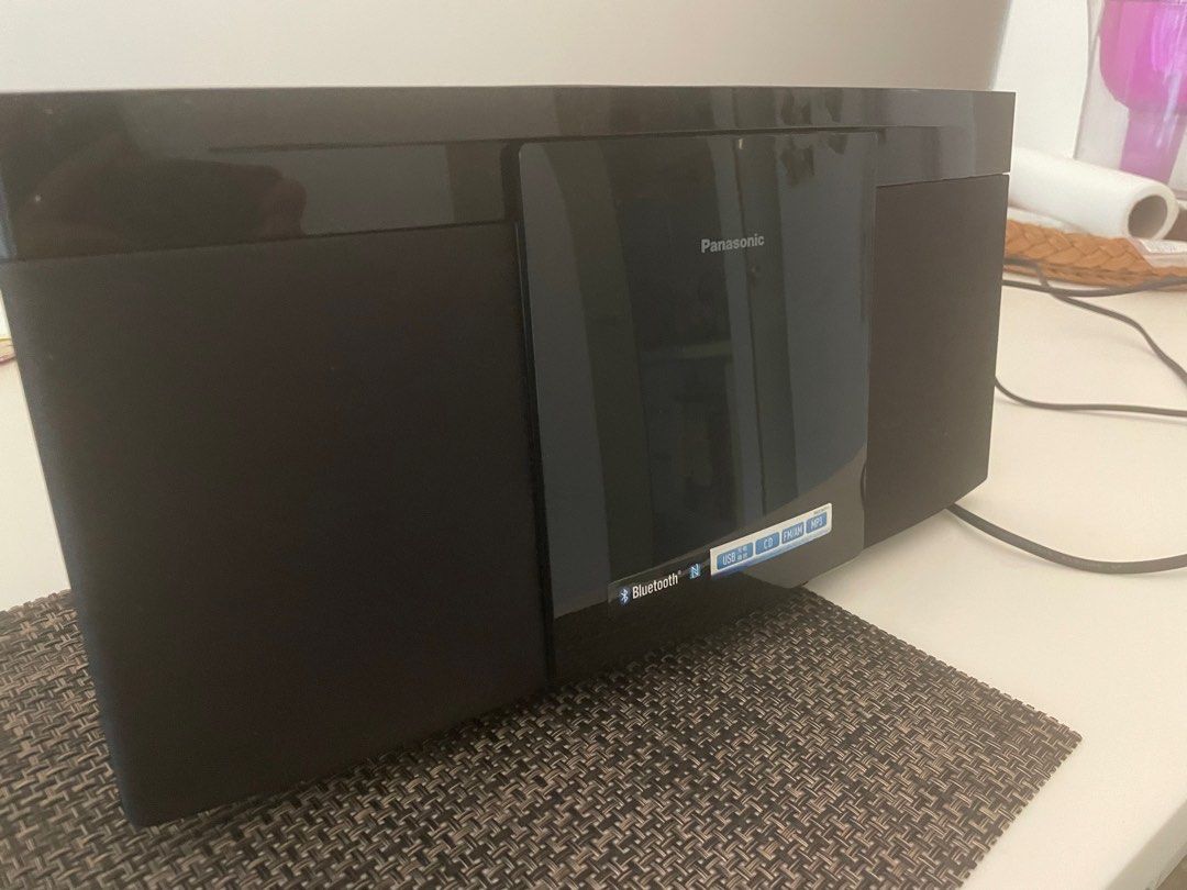 panasonic cd player and stereo radio