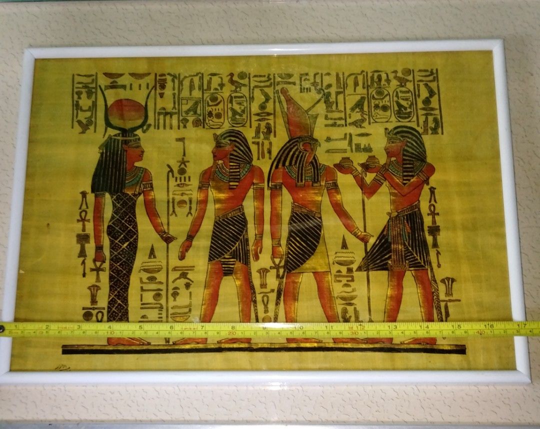 Pyparus Frame Papyrus egyptian art frame on Carousell
