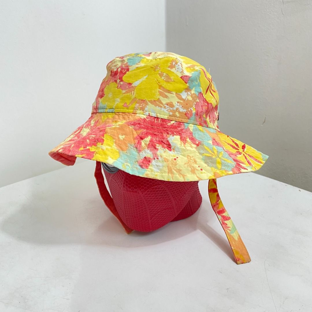 PATAGONIA BUCKET HAT CAP TOPI KIDS YOUTH BABY SIZE YELLOW RED PINK COLOR  BEACH OUTDOOR CAMP SPORT USA AMERICA JAPAN FASHION, Babies & Kids, Babies &  Kids Fashion on Carousell