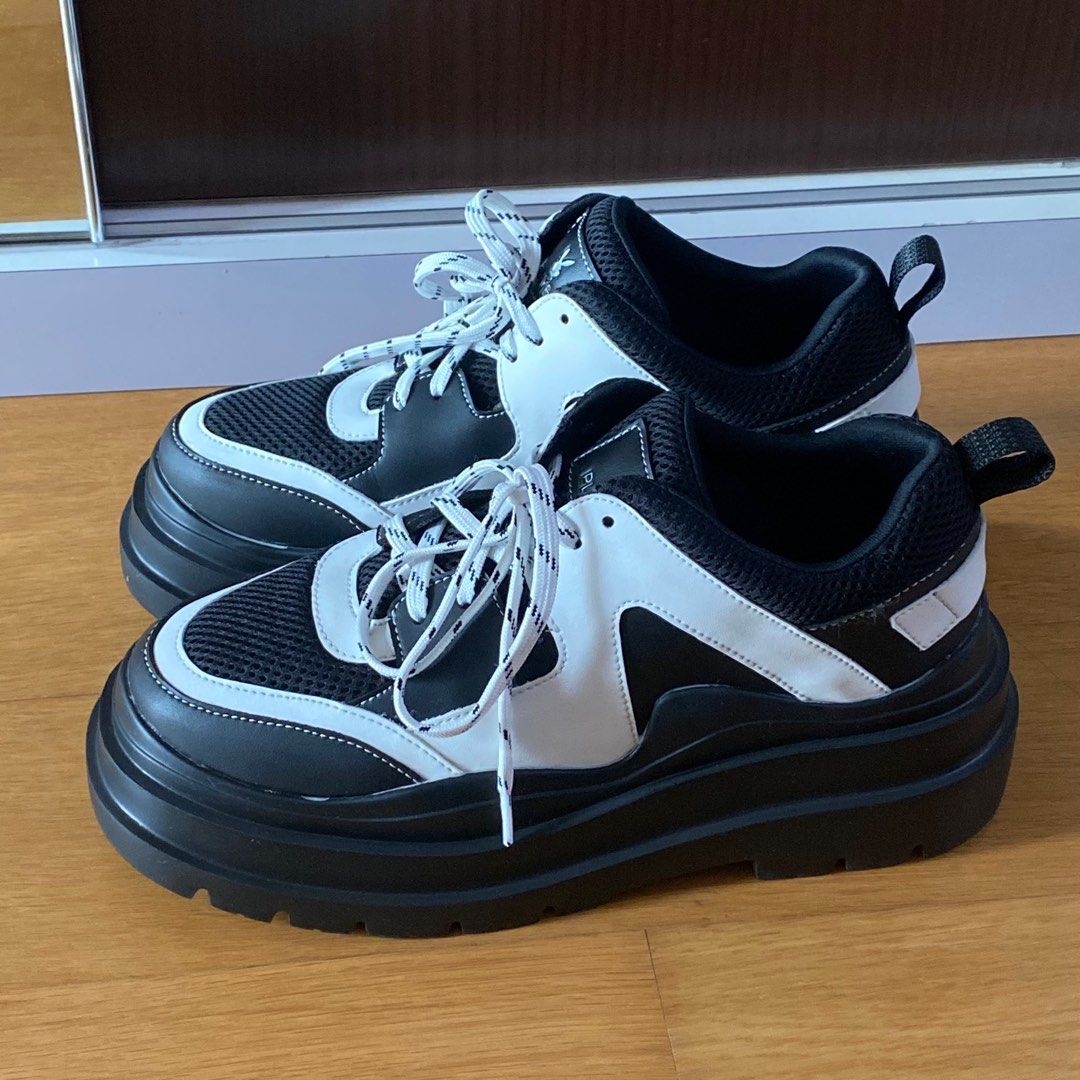 Playboy Platform Sneakers Fesyen Wanita Sepatu di Carousell