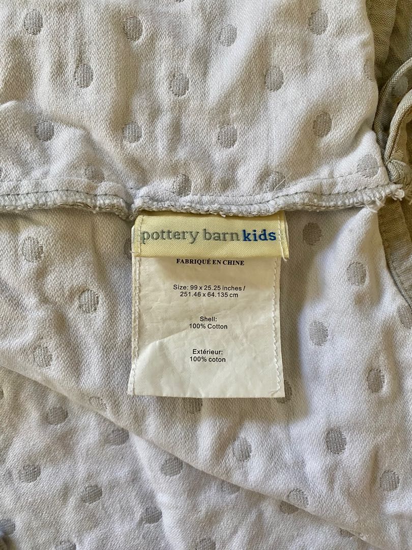 Pottery Barn Bumper with Skirt on Carousell