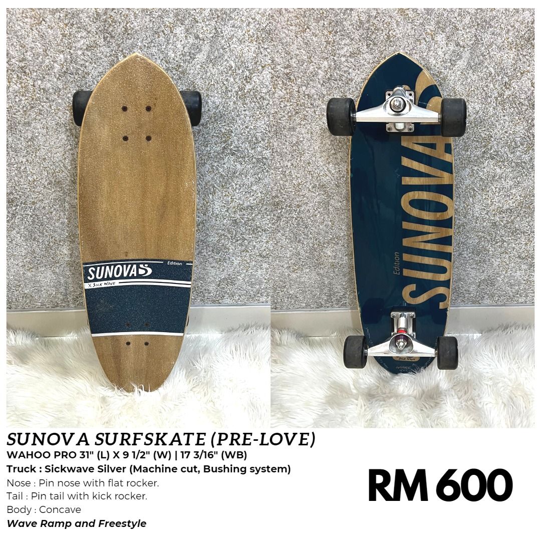 Sunova sales surf skate