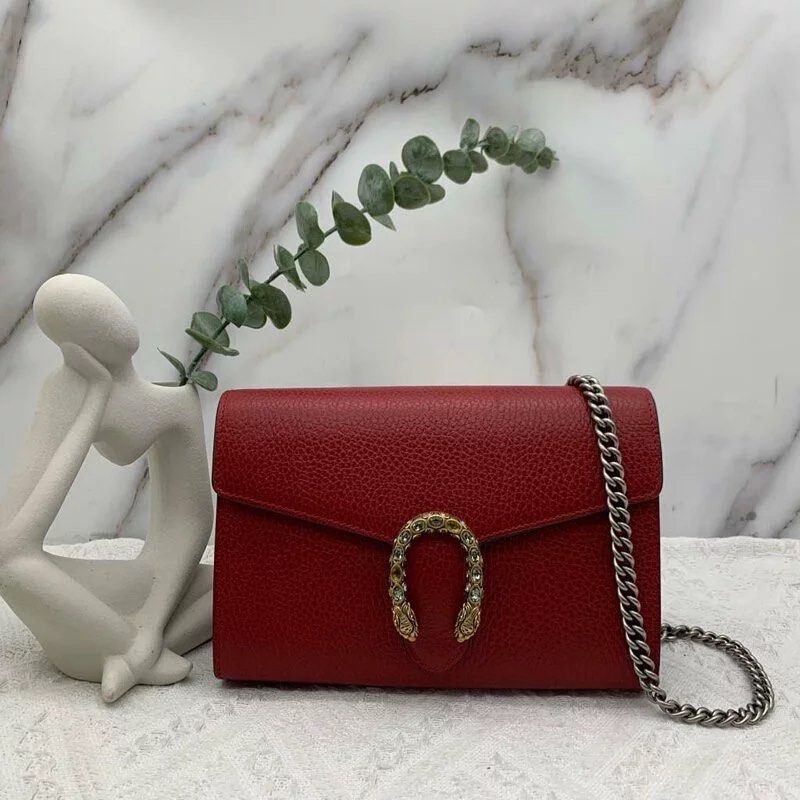 Pre-order] GUCCI Dionysus WOC (Red / Gold), Luxury, Bags & Wallets on  Carousell