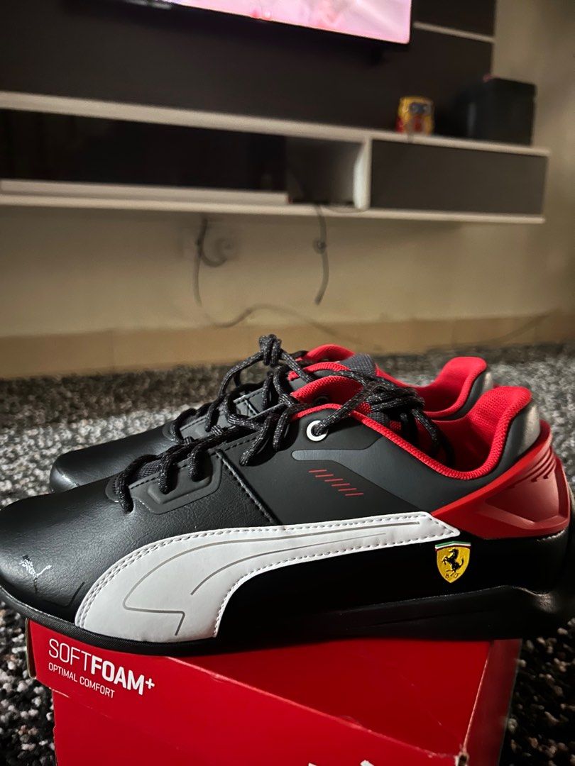 Puma ferrari cheap shoes women silver