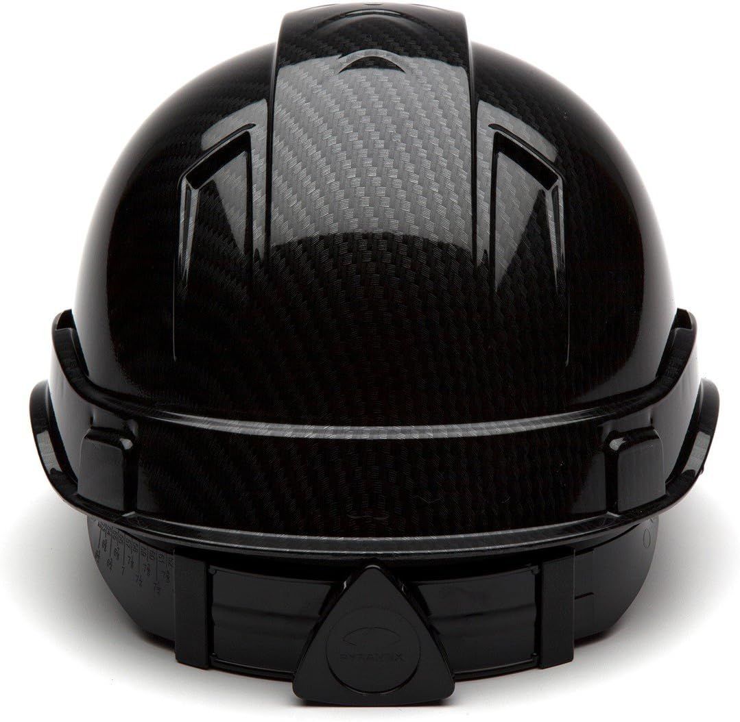 Pyramex Ridgeline Cap Style Hard Hat, 4 Point Ratchet Suspension, Shiny