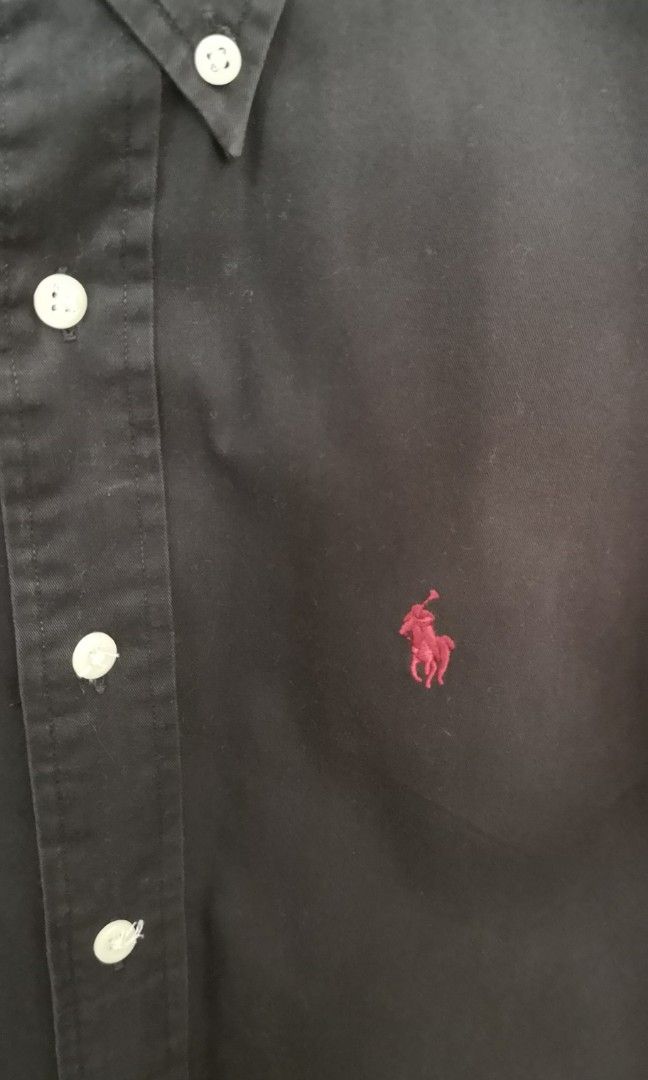Ralph Lauren polo long sleeves (Category: Tshirts & Polo Shirts ) located in Mandaluyong City. Submitted by japs2 (Listing ID 1241869378, Image 2). Description: Ralph Lauren polo long sleeves (surplus) Black Medium W 18inches L 27.5inches Mandaluyong area.
