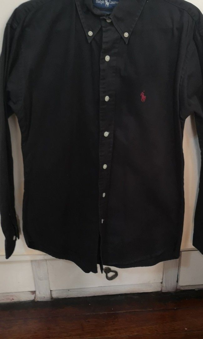 Ralph Lauren polo long sleeves (Category: Tshirts & Polo Shirts ) located in Mandaluyong City. Submitted by japs2 (Listing ID 1241869378, Image 1). Description: Ralph Lauren polo long sleeves (surplus) Black Medium W 18inches L 27.5inches Mandaluyong area.