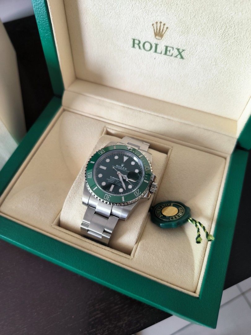 Gold hulk rolex sale