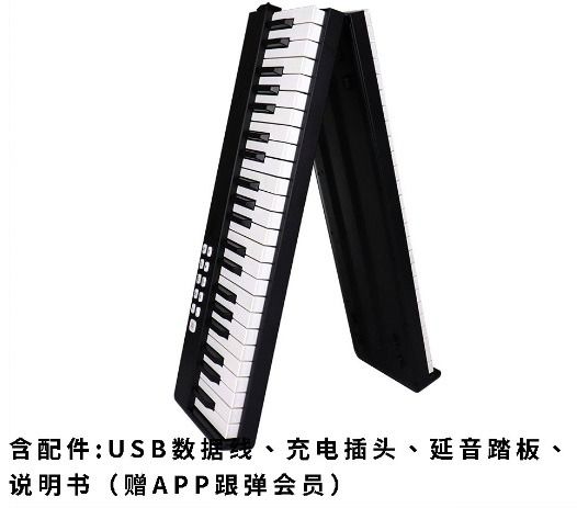 Folding travel hot sale piano keyboard