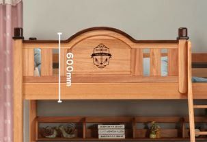 Red Sandalwood Bunk Bed Bunk Bed All Solid Wood Bunk Bed Children S