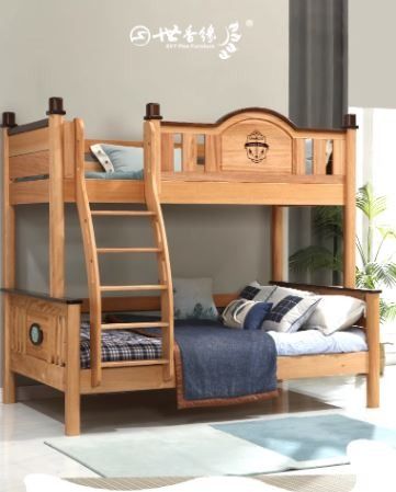 Red Sandalwood Bunk Bed Bunk Bed All Solid Wood Bunk Bed Children S