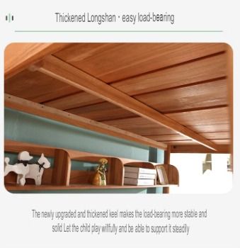 Red Sandalwood Bunk Bed Bunk Bed All Solid Wood Bunk Bed Children S