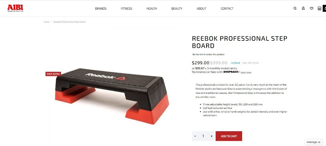 Reebok outlet shape ups