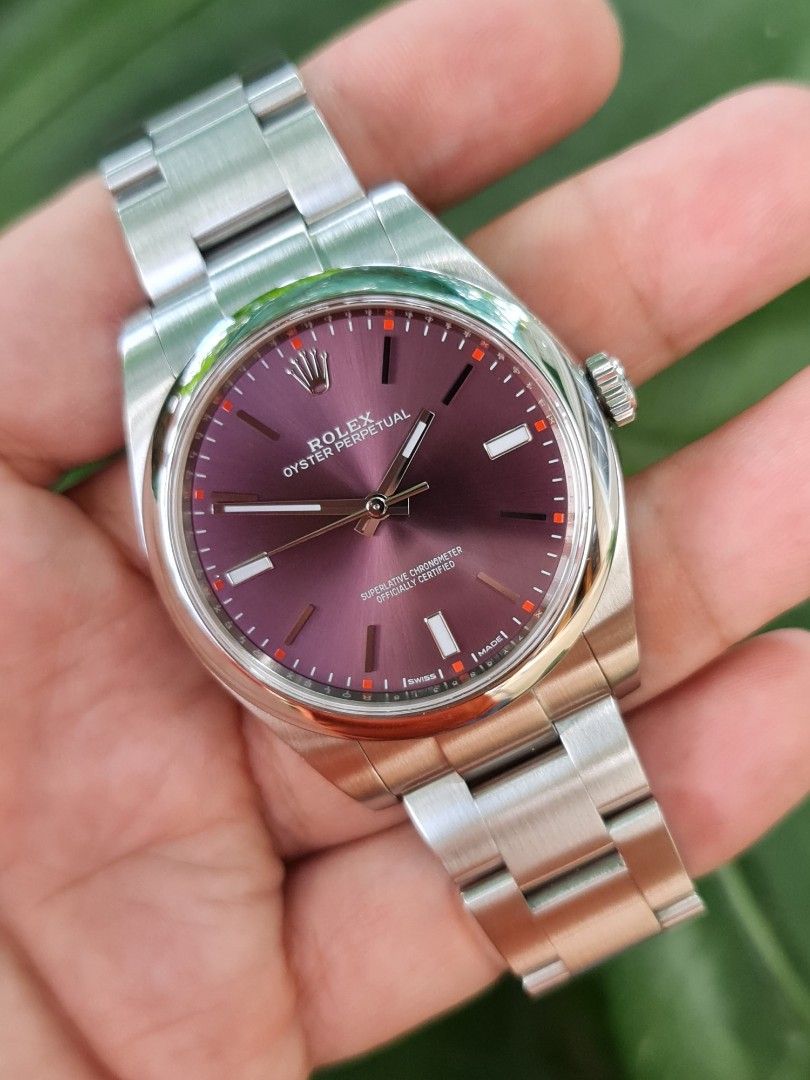 Rolex Oyster Perpetual 39 Grape