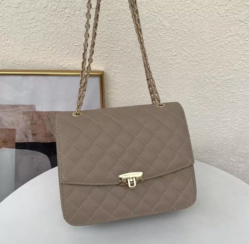 ORIGINAL CHARLES & KEITH Quilted sling bag, Women's Fashion, Bags &  Wallets, Cross-body Bags on Carousell