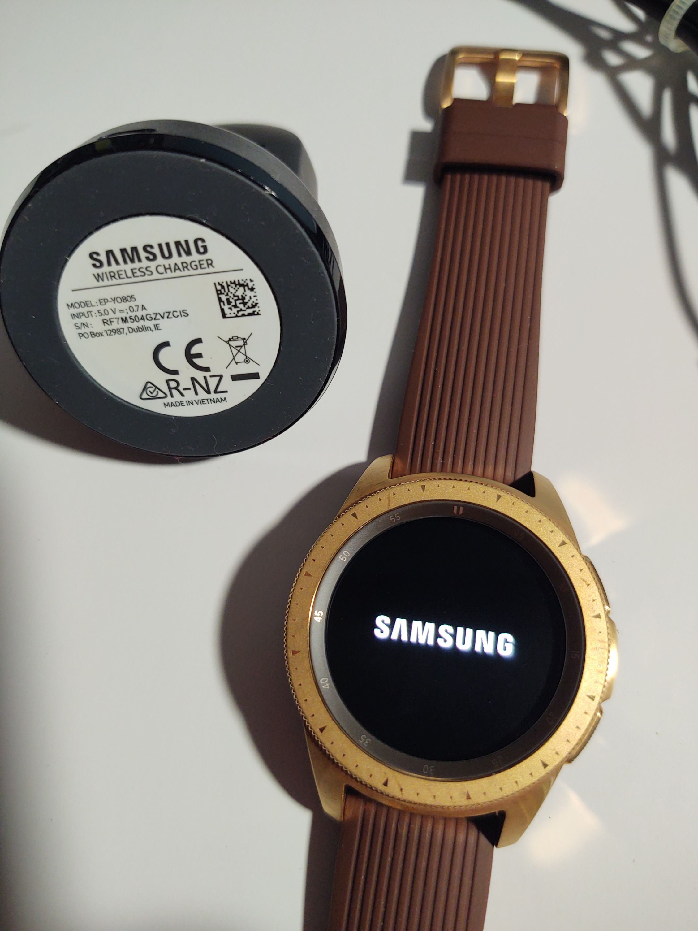 Galaxy watch rose gold bluetooth discount
