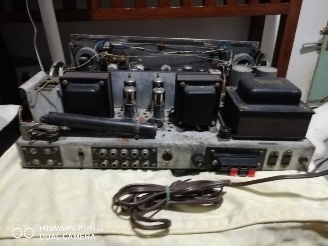 Sansui 500 tube receiver, Audio, Other Audio Equipment on Carousell