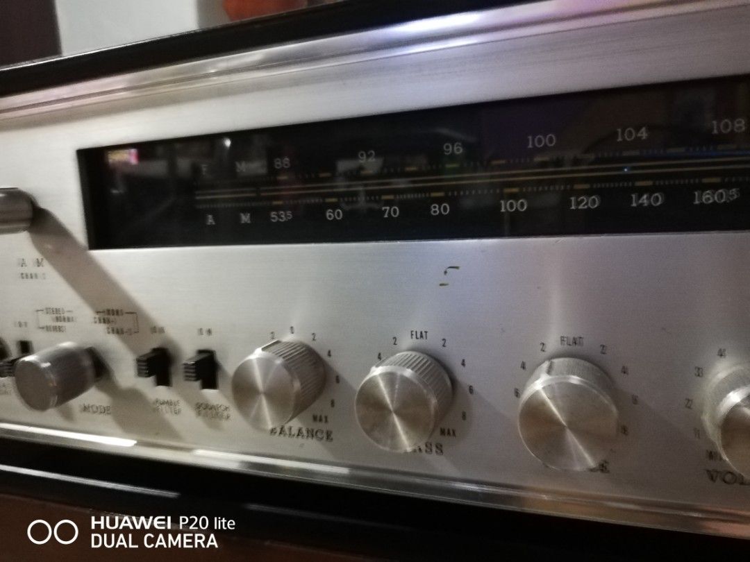 Sansui 500 tube receiver, Audio, Other Audio Equipment on Carousell