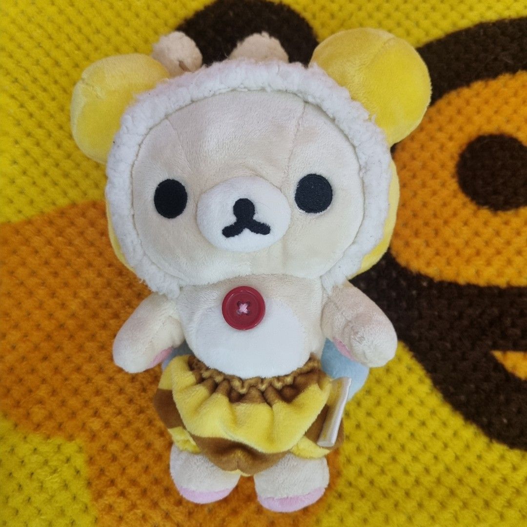 Rilakkuma meets new arrivals honey plush