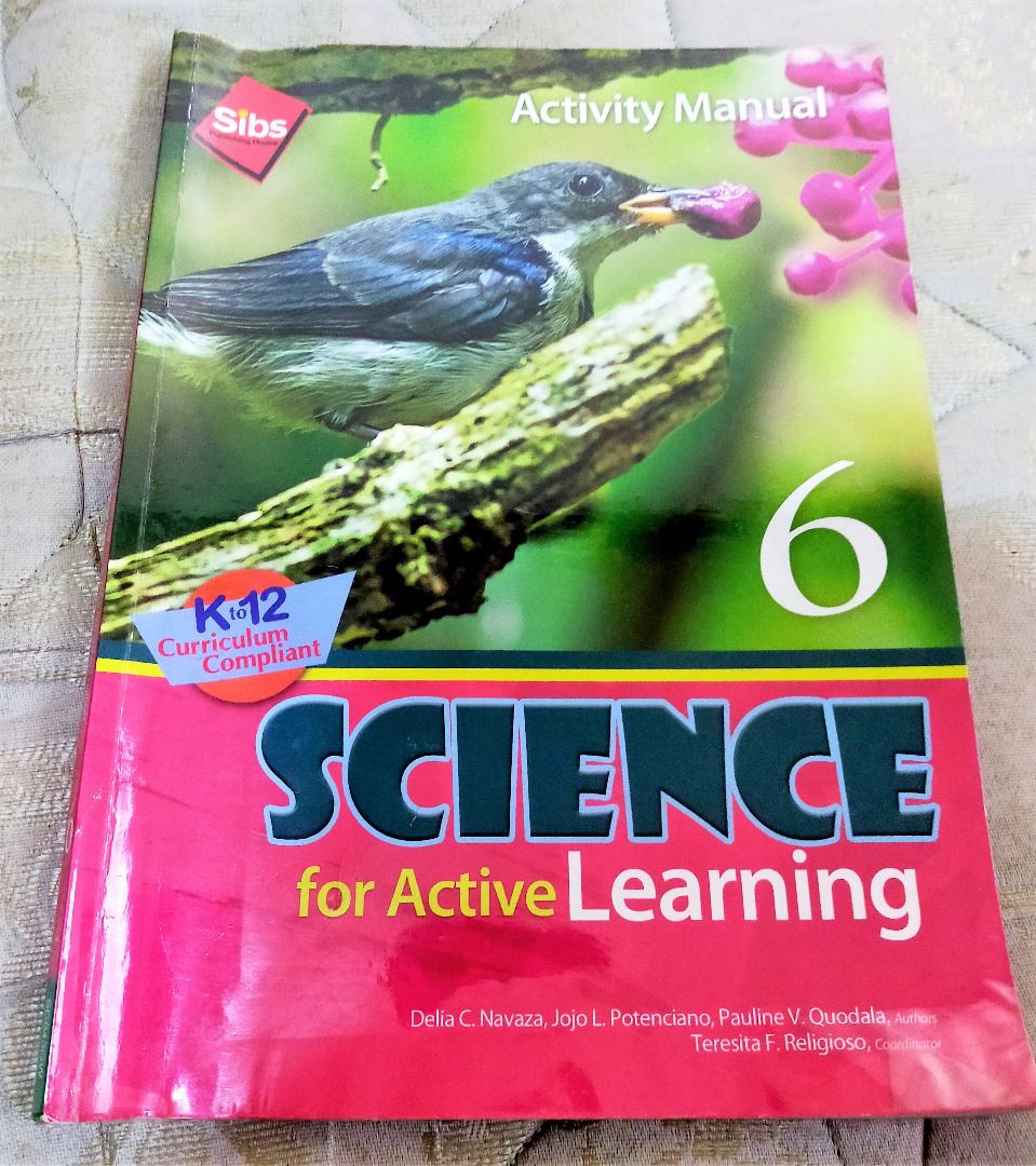 SCIENCE FOR ACTIVE LEARNING FOR GRADE 6 WITH FREE ACTIVITY MANUAL