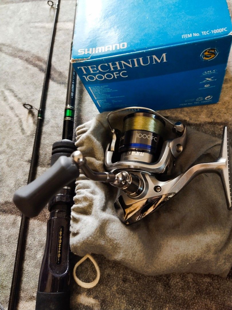 Set Pancing (Category: Fishing) located in Alor Gajah. Submitted by shahzal880 (Listing ID 1241807178, Image 1). Description: Set pancing untuk dijual Reel Shimano Technium size 1000FC Rod Abu Hornet 6'6 kaki Line 8-20lbs sesuai utk casting apollo.