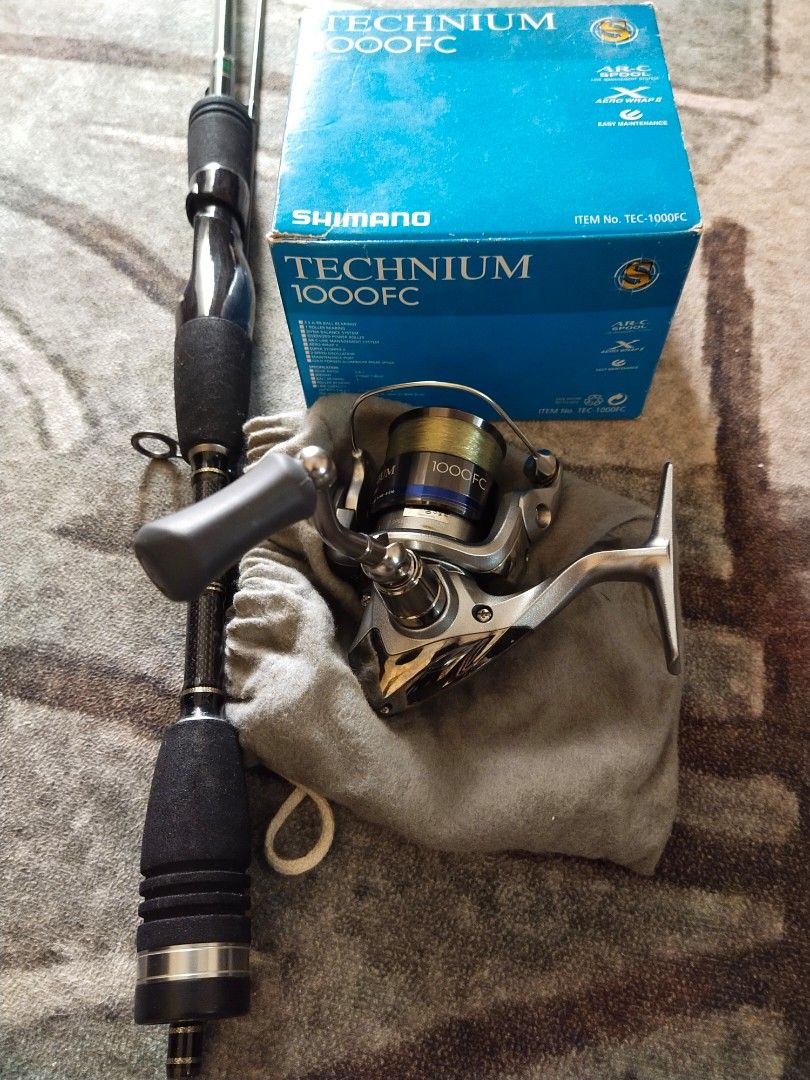 Set Pancing (Category: Fishing) located in Alor Gajah. Submitted by shahzal880 (Listing ID 1241807178, Image 2). Description: Set pancing untuk dijual Reel Shimano Technium size 1000FC Rod Abu Hornet 6'6 kaki Line 8-20lbs sesuai utk casting apollo.