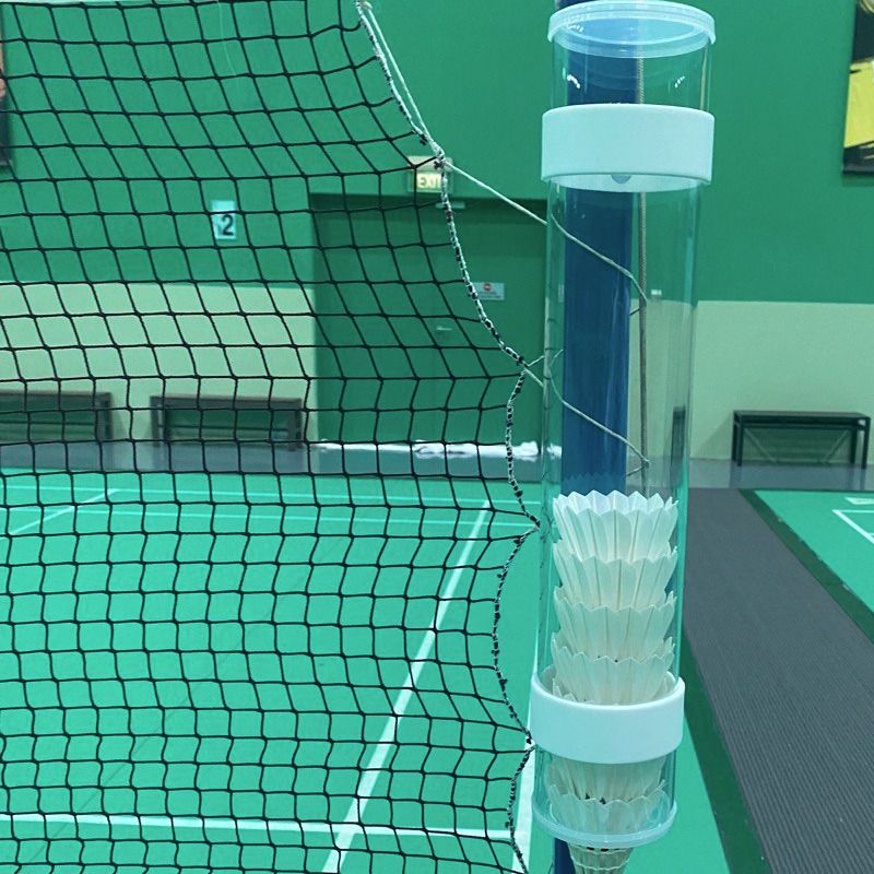 Shuttlecock Dispenser with Transparent Shuttlecocks Holder Tube, Sports