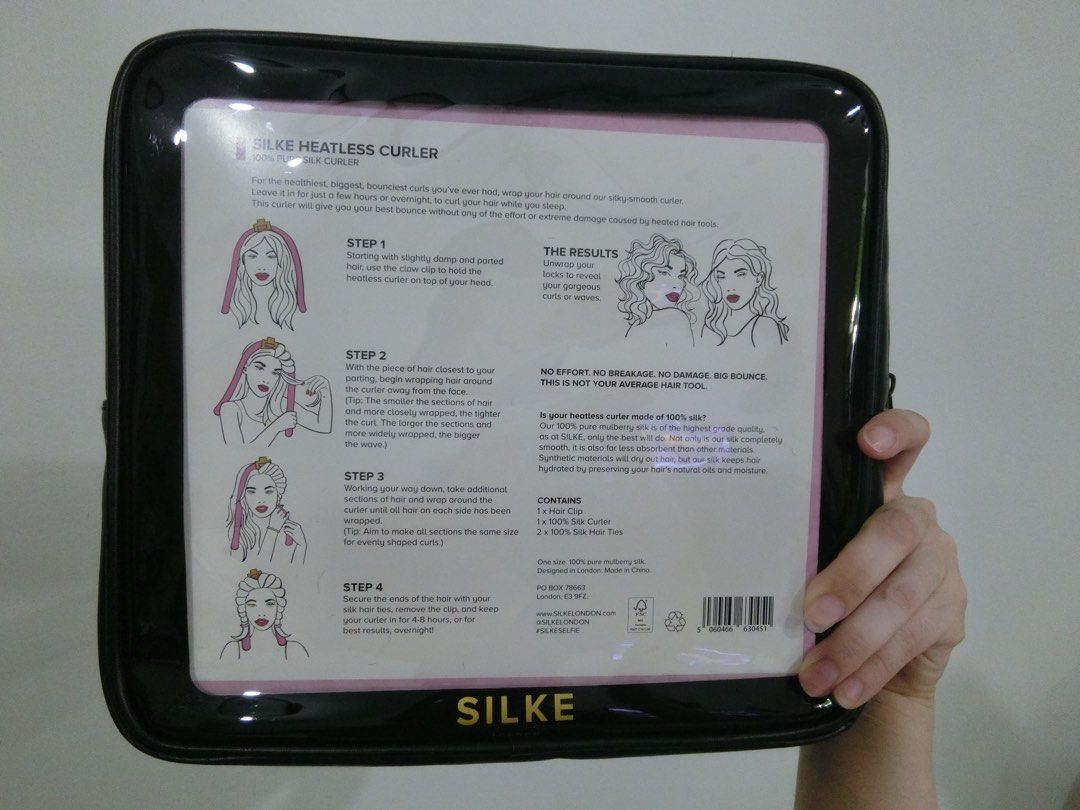 SILKE Heatless Curler - Effortless Heat-Free Hair Styling – SILKE London