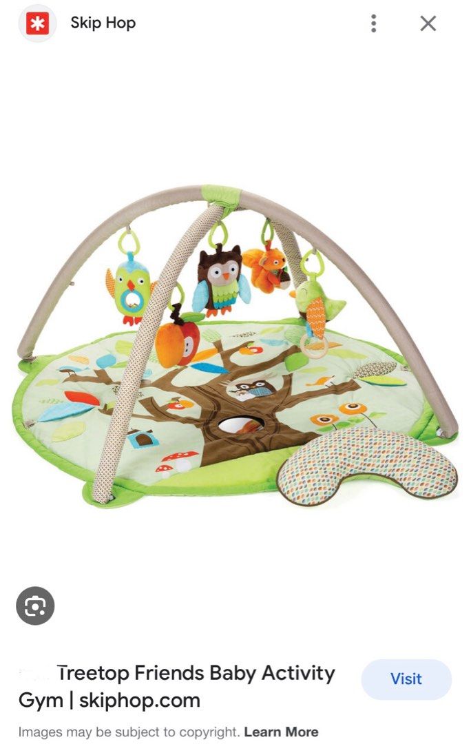 Skip hop discount babygym treetop friends