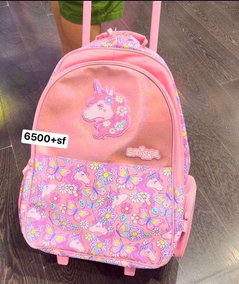 Smiggle trolley backpack, Babies & Kids, Babies & Kids Fashion on Carousell