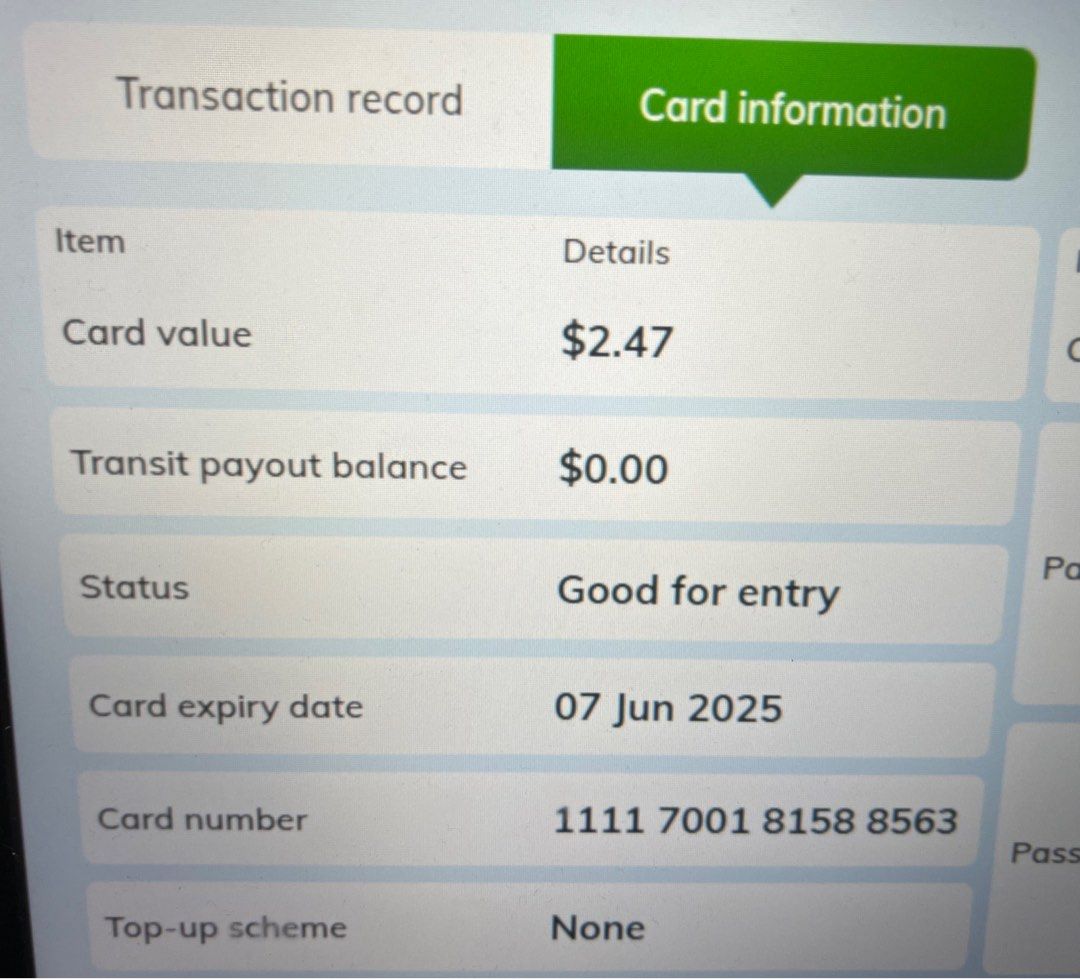 SMRT EZ link card (Limited Edition), Hobbies & Toys, Travel, Travel