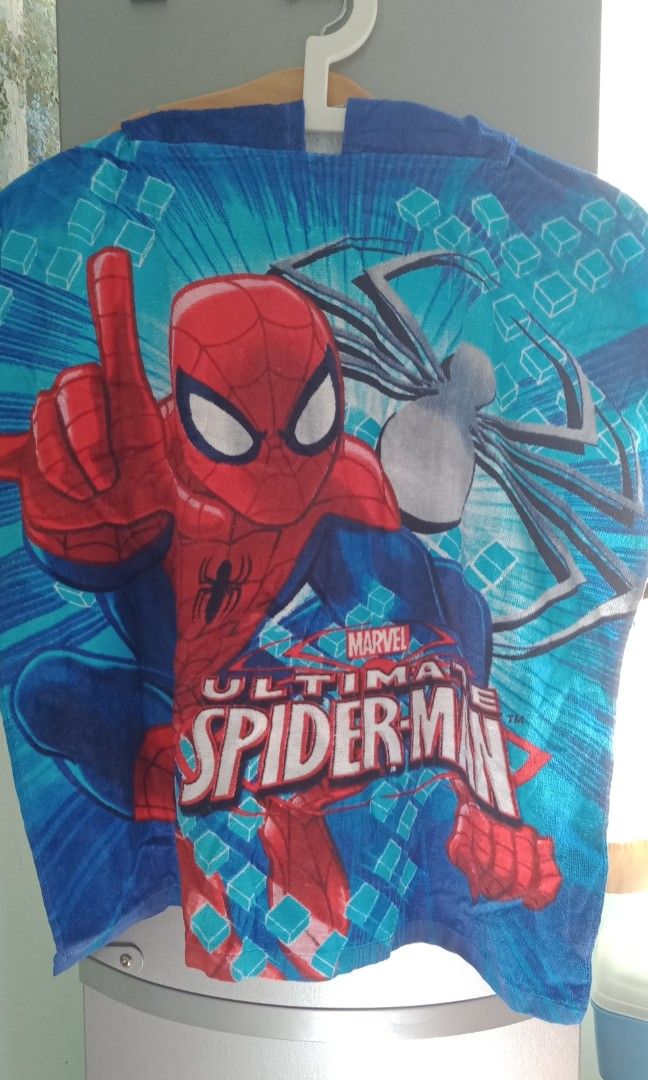 Spiderman online bath towel